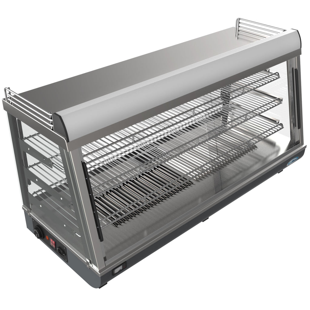 48 in. Glass Countertop Display Warmer, 6.5 cu. ft.