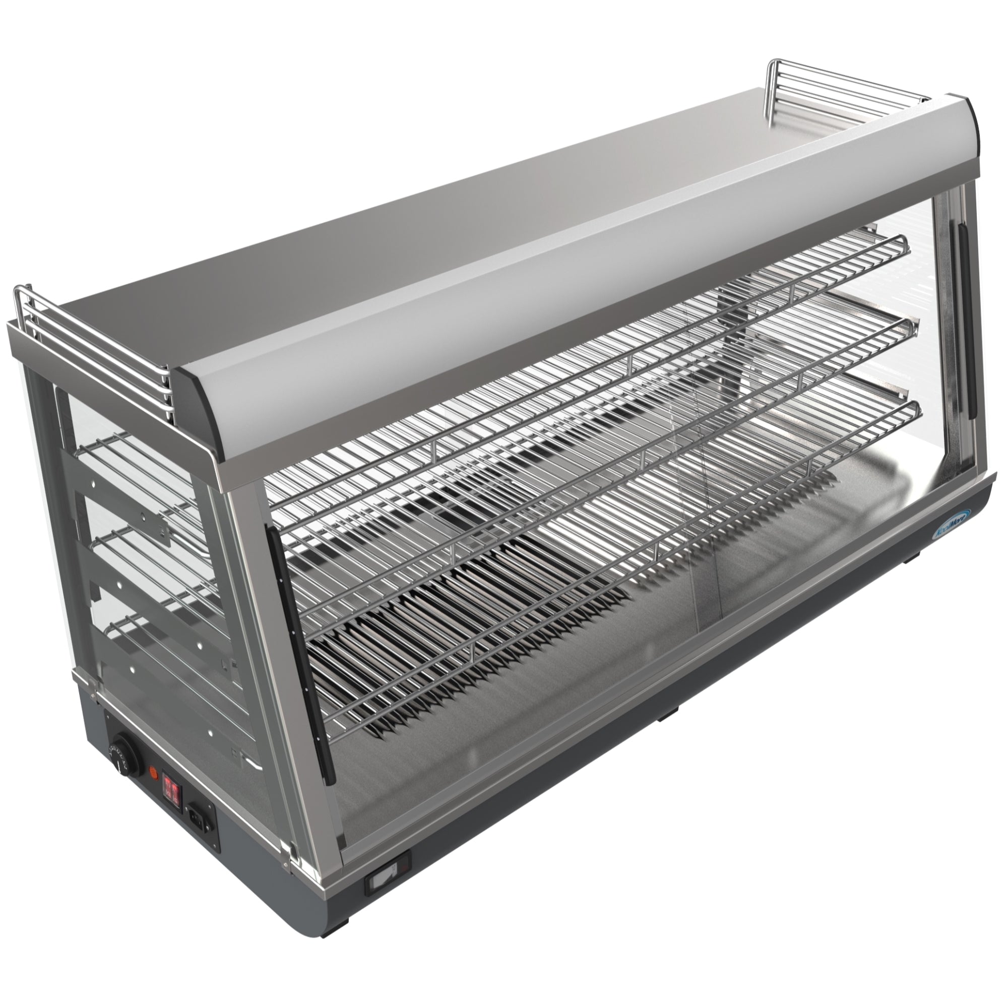 48 in. Glass Countertop Display Warmer, 6.5 cu. ft.