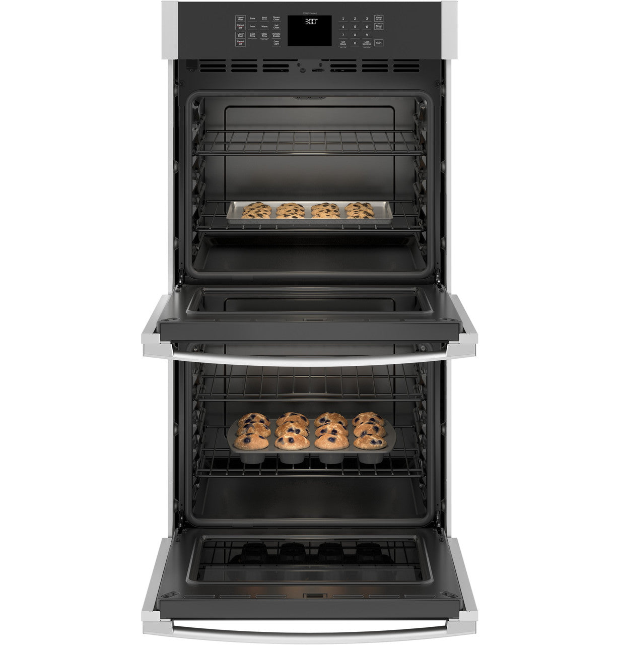 GE® 27" Smart Built-In Double Wall Oven