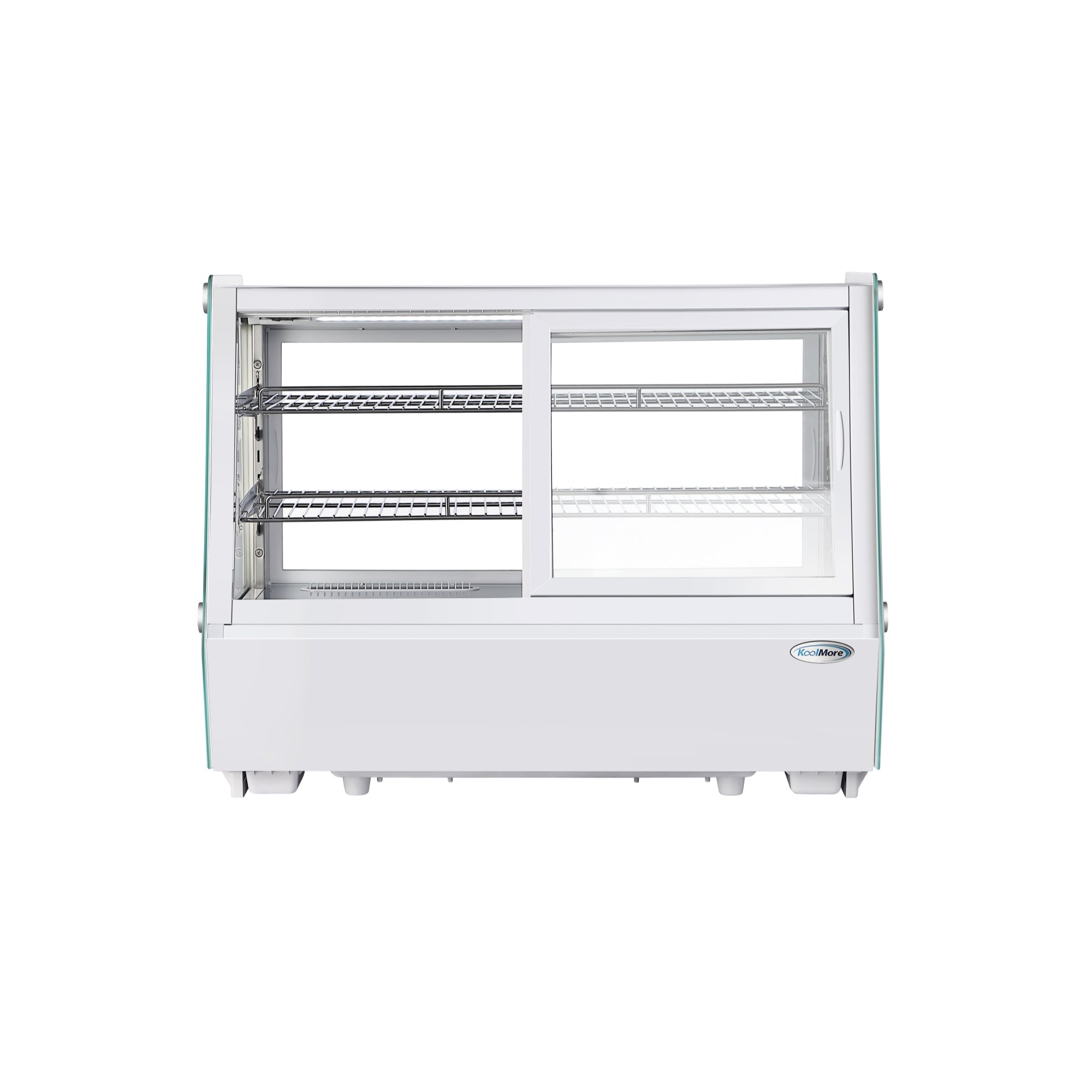35 in. Self-Service Countertop Display Refrigerator in White