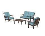 Mission 4-Piece Deep Seating Set with Loveseat