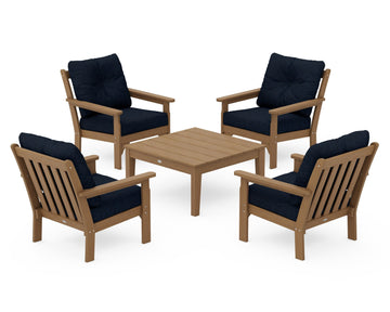 Vineyard 5-Piece Deep Seating Conversation Set