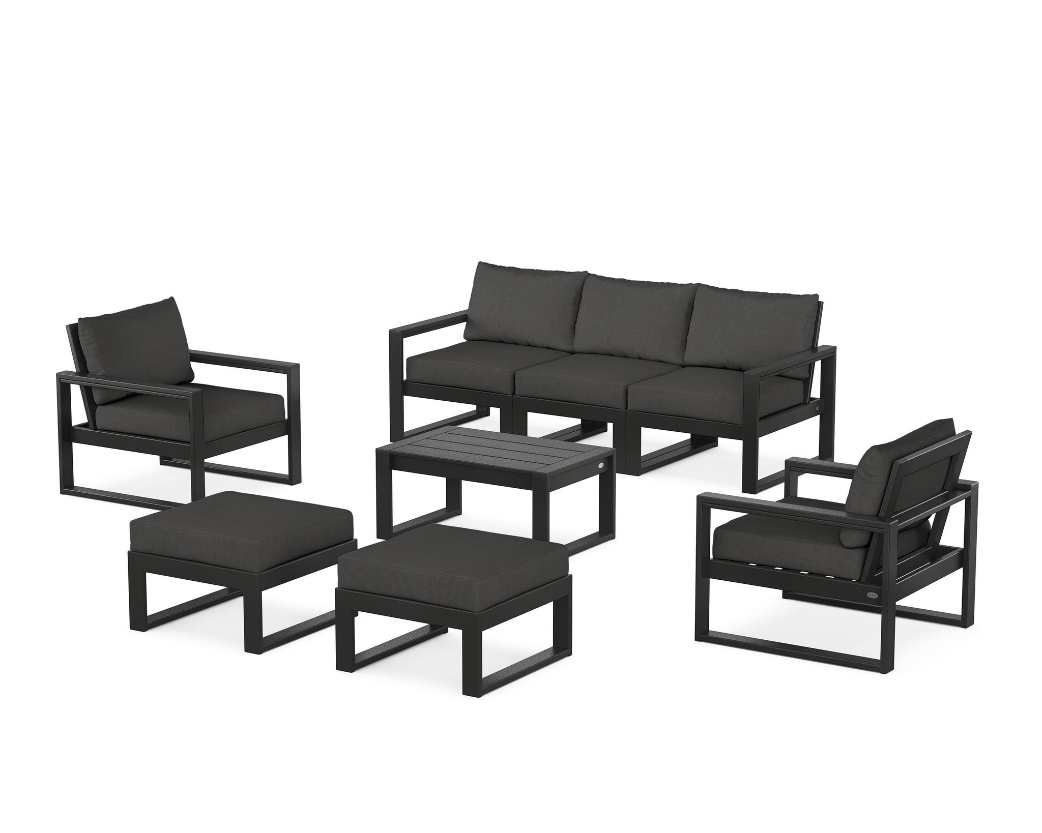EDGE Sectional 8-Piece Lounge Sofa Set