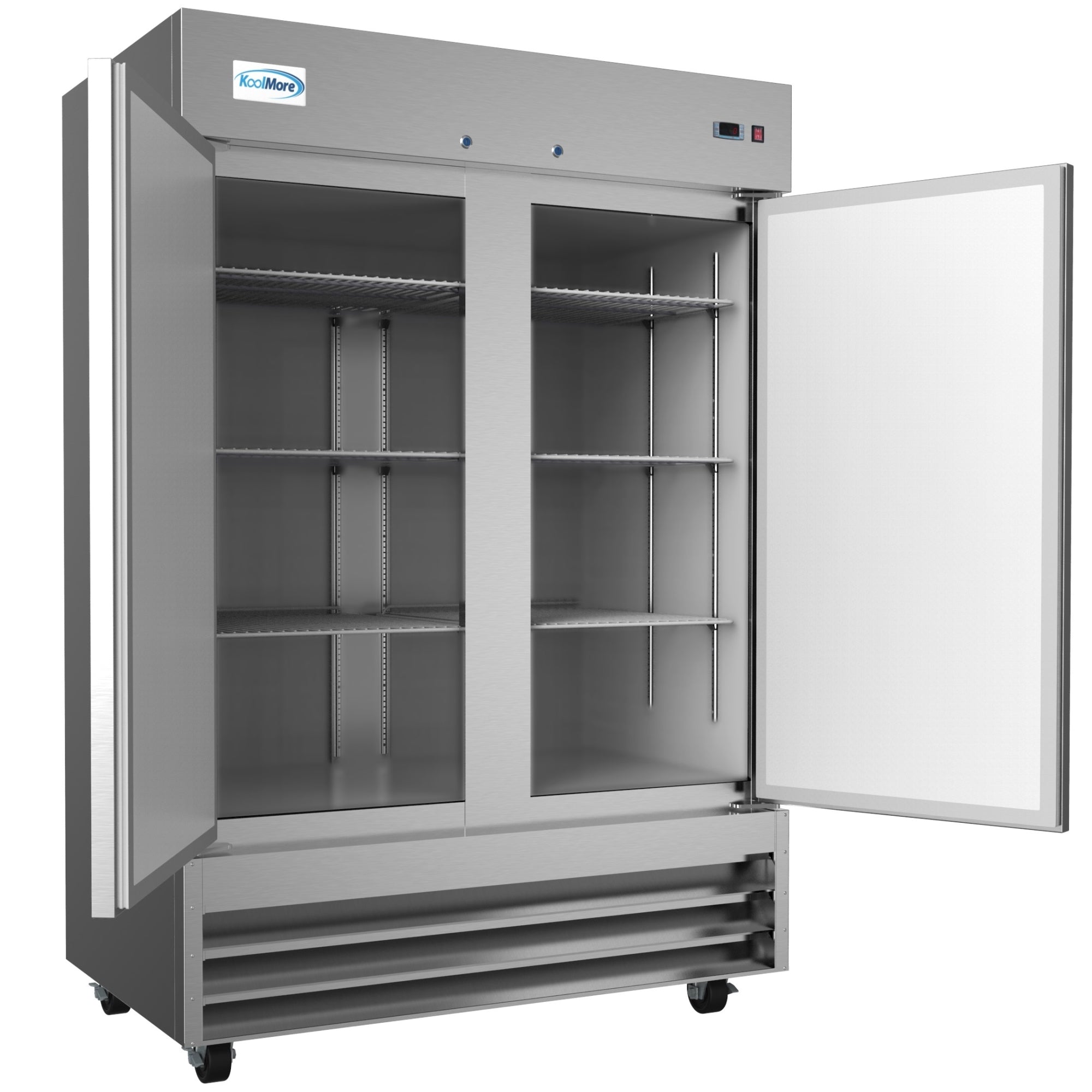54 in. Two-Door Reach-In Freezer 47 cu ft.