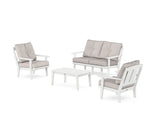 Mission 4-Piece Deep Seating Set with Loveseat