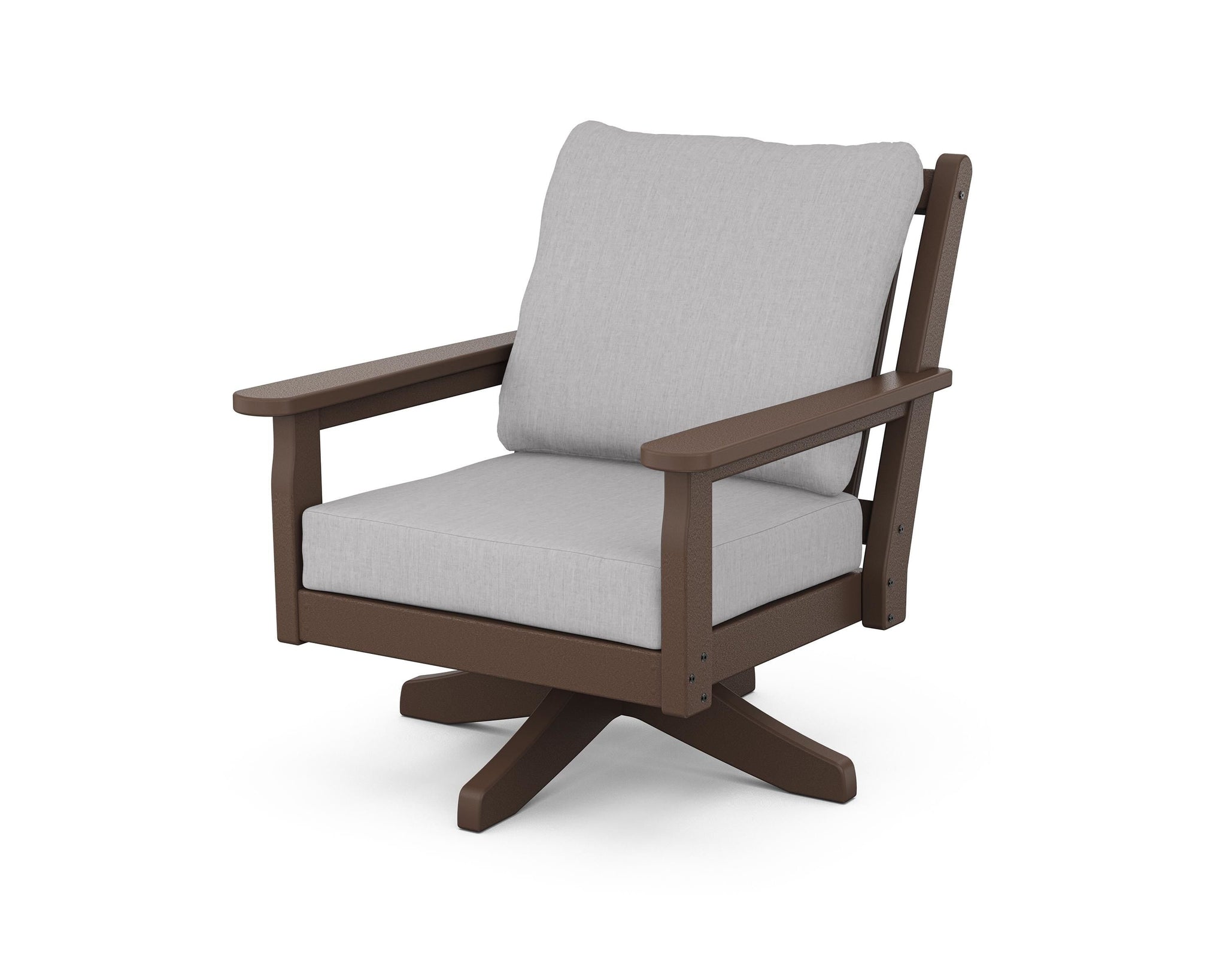 Chippendale Deep Seating Swivel Chair