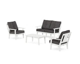 Prairie 4-Piece Deep Seating Set with Loveseat