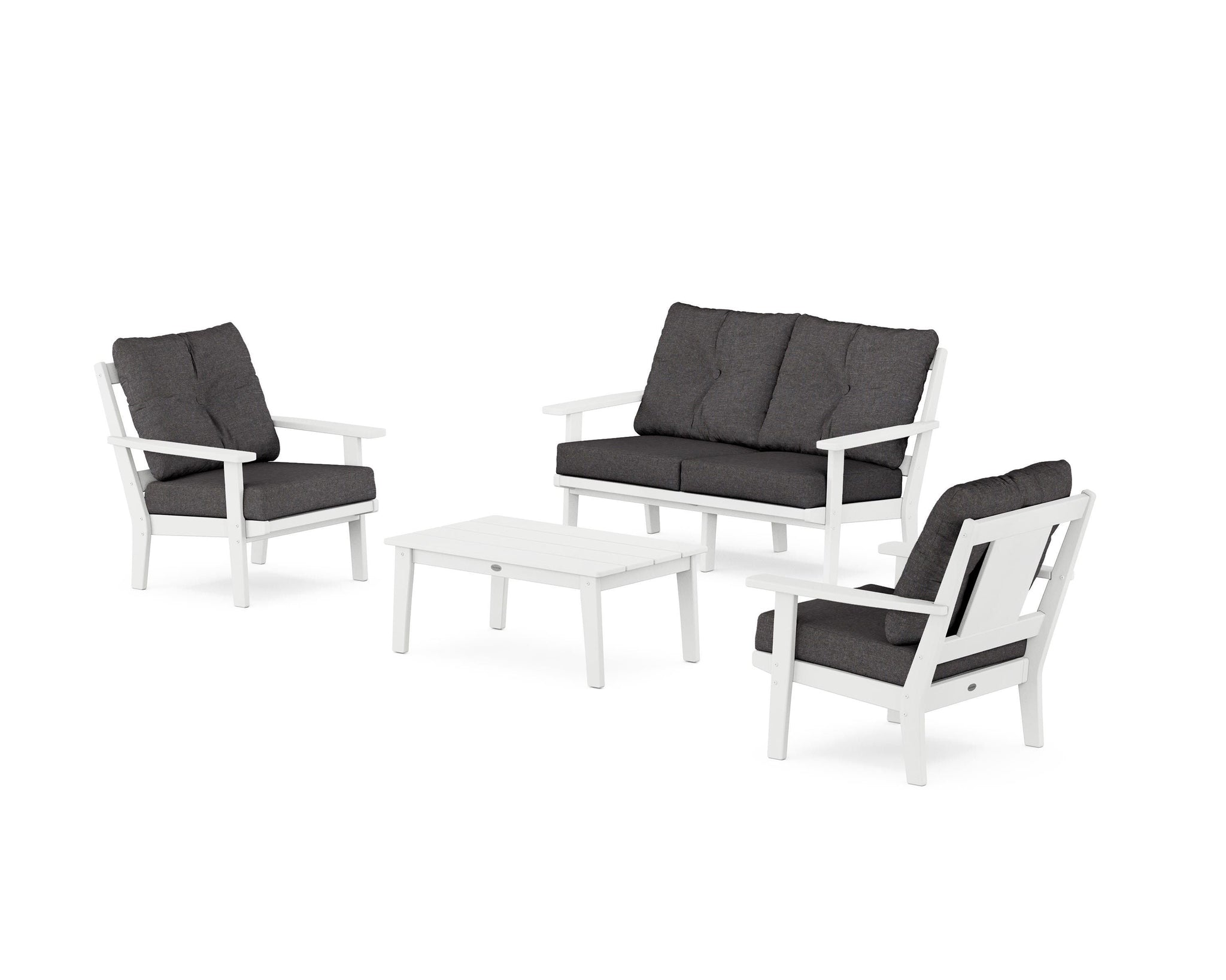 Prairie 4-Piece Deep Seating Set with Loveseat