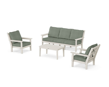 Chippendale 4-Piece Deep Seating Set with Sofa