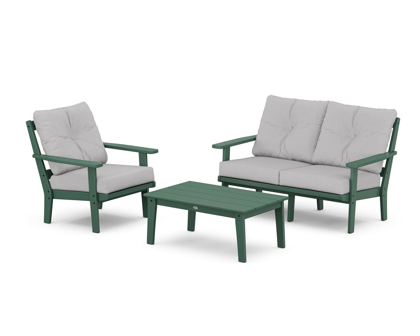 Prairie 3-Piece Deep Seating Set with Loveseat