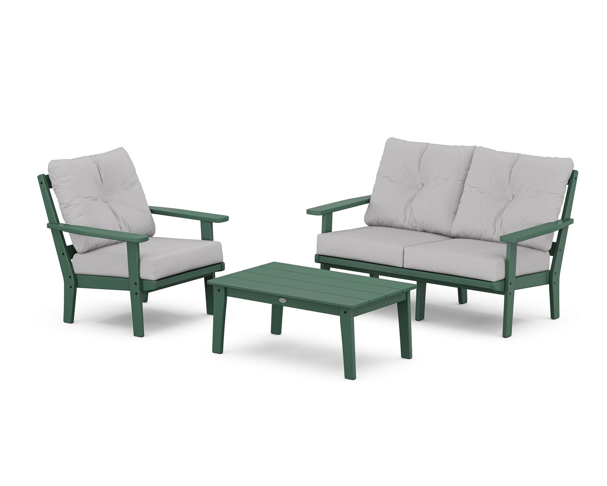 Prairie 3-Piece Deep Seating Set with Loveseat