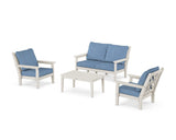 Chippendale 4-Piece Deep Seating Set with Loveseat