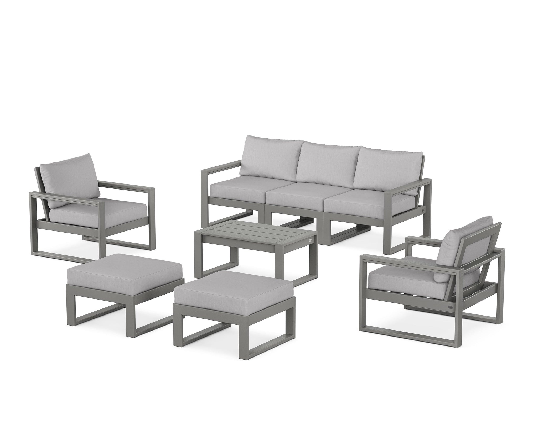 EDGE Sectional 8-Piece Lounge Sofa Set