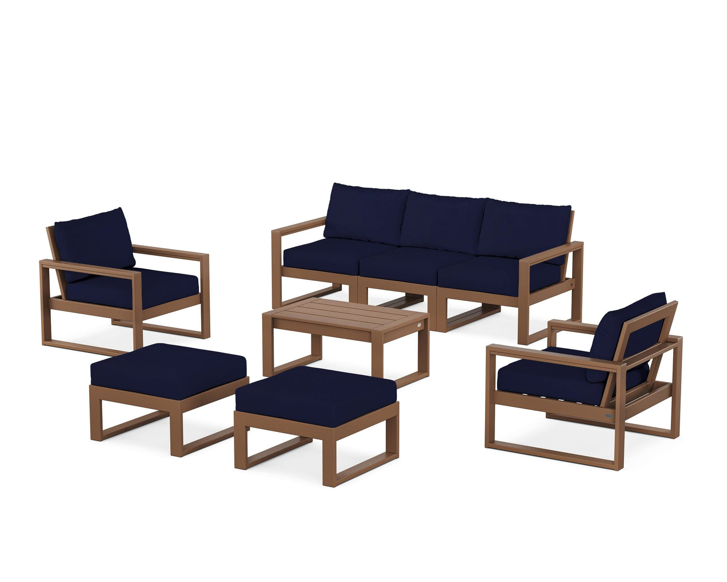 EDGE Sectional 8-Piece Lounge Sofa Set