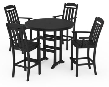 Cottage 5-Piece Round Bar Set