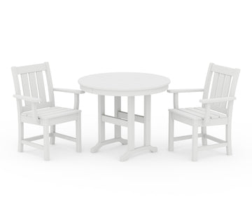 Oxford 3-Piece Farmhouse Dining Set