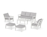 Chippendale 6-Piece Lounge Sofa Set