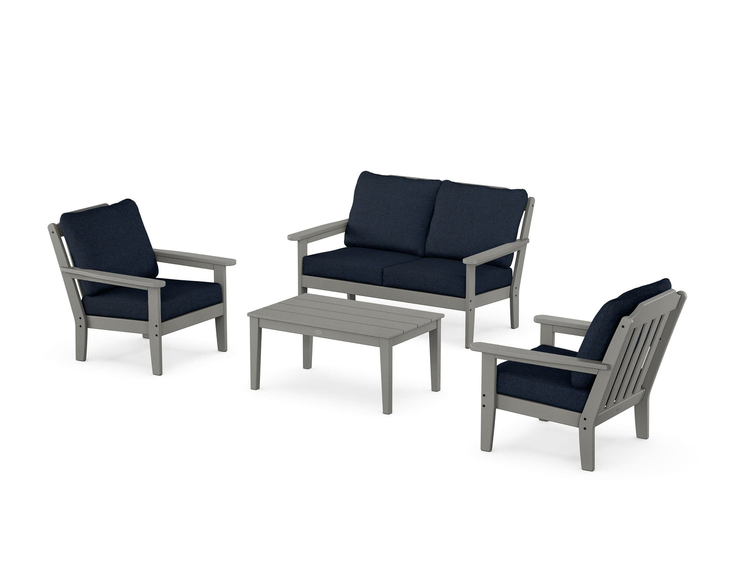 Cottage 4-Piece Deep Seating Set with Loveseat