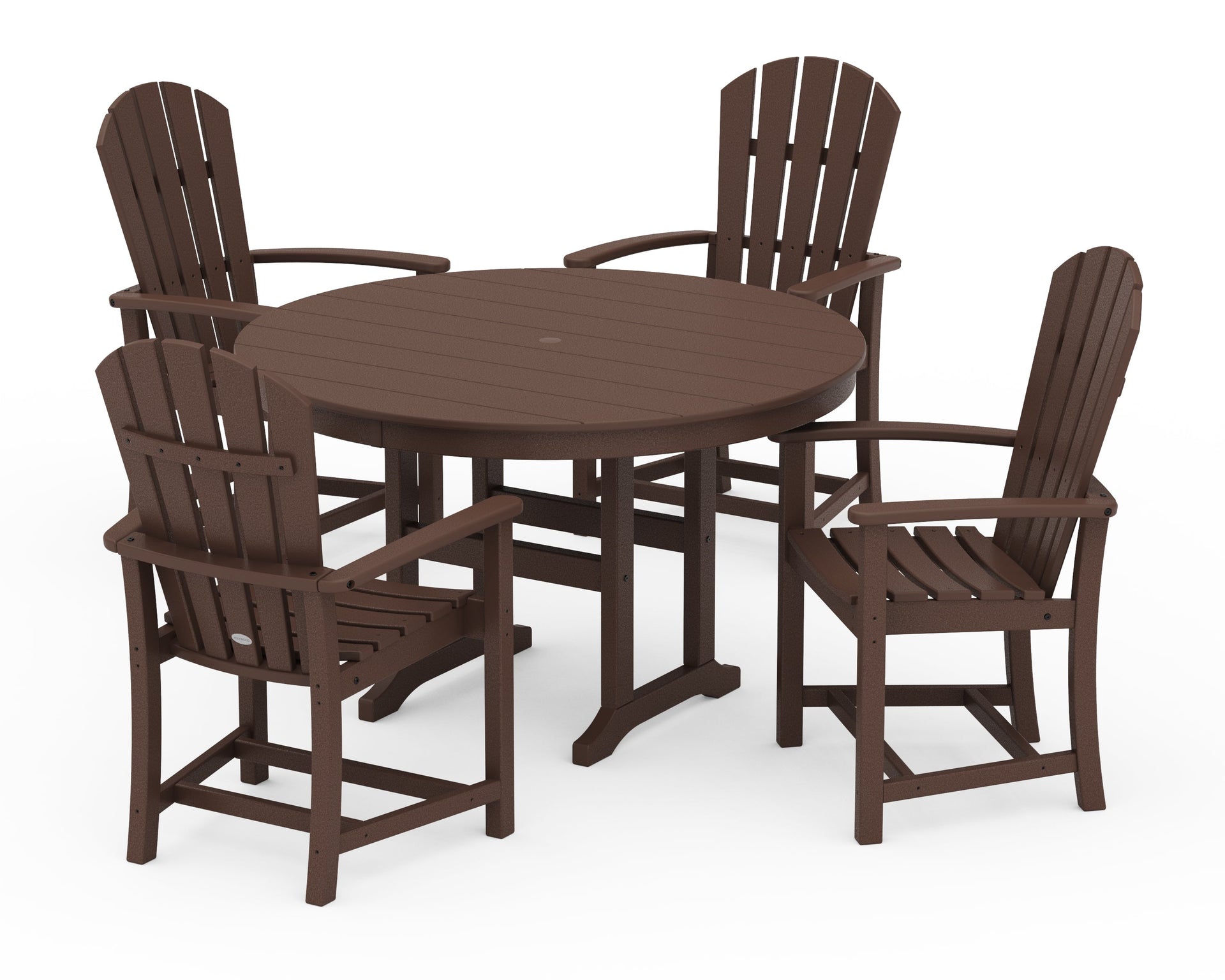 Palm Coast 5-Piece Round Farmhouse Dining Set