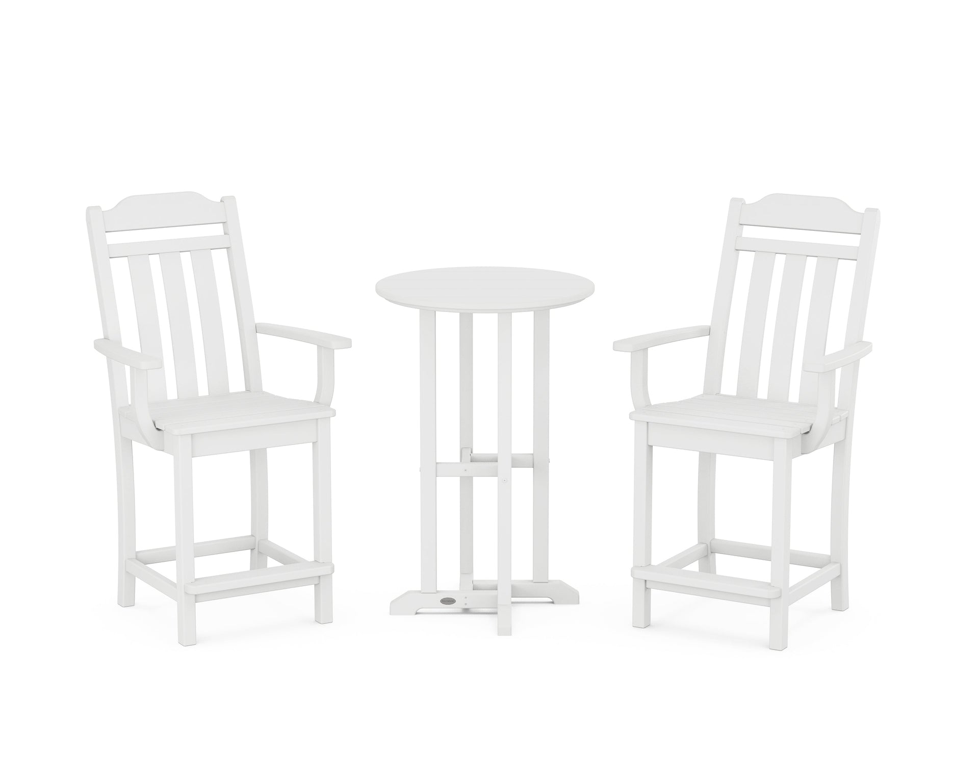 Cottage 3-Piece Farmhouse Bistro Counter Set
