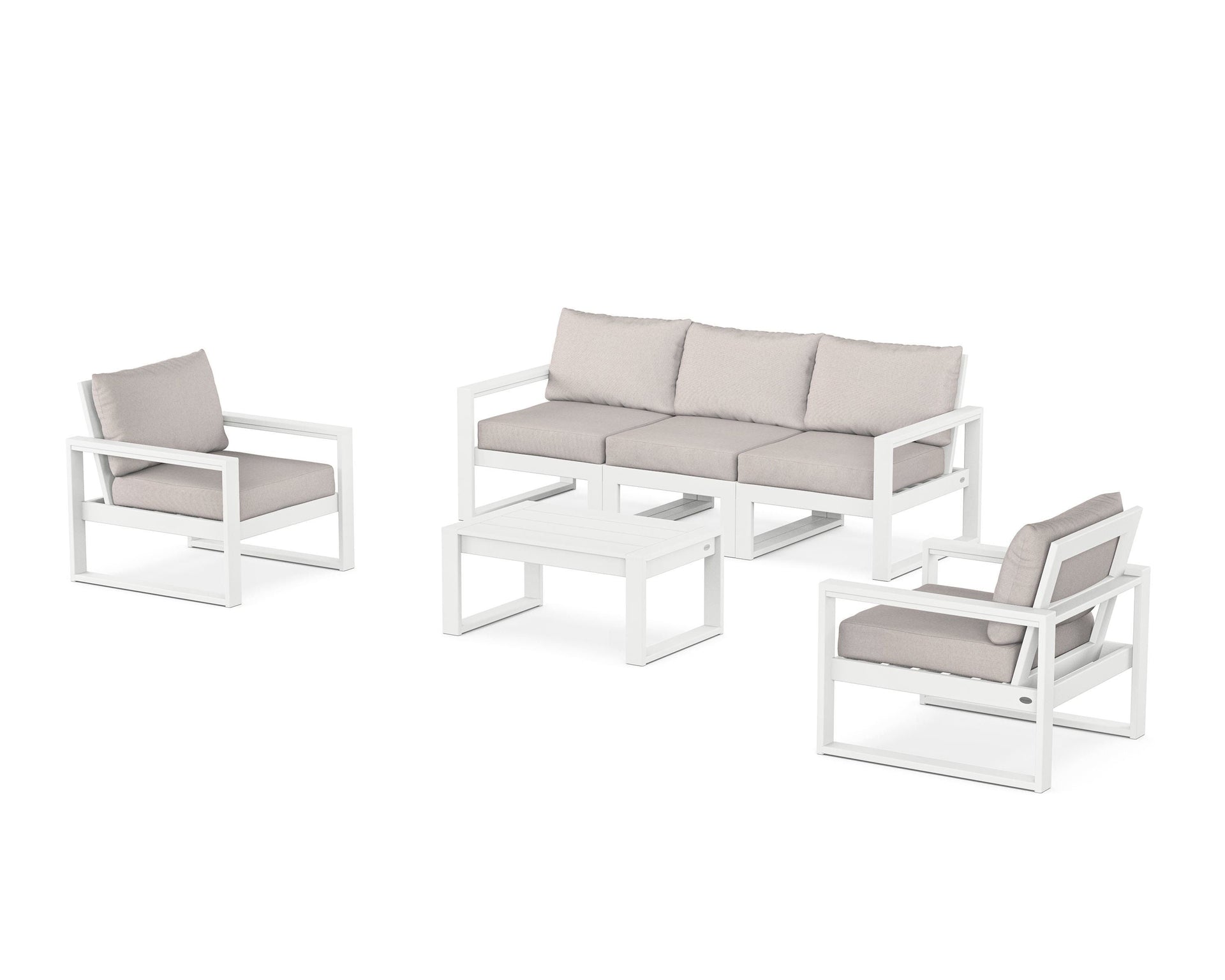 EDGE Sectional 4-Piece Deep Seating Set with Sofa