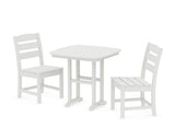 Lakeside Side Chair 3-Piece Dining Set