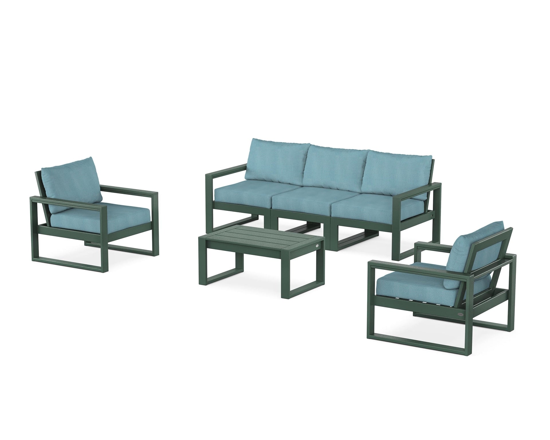 EDGE Sectional 4-Piece Deep Seating Set with Sofa