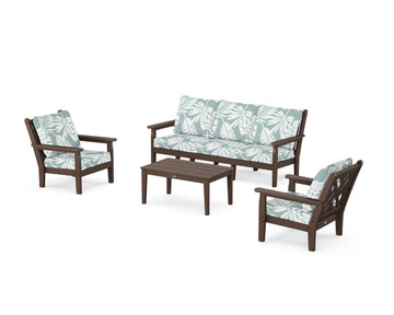 Chippendale 4-Piece Deep Seating Set with Sofa