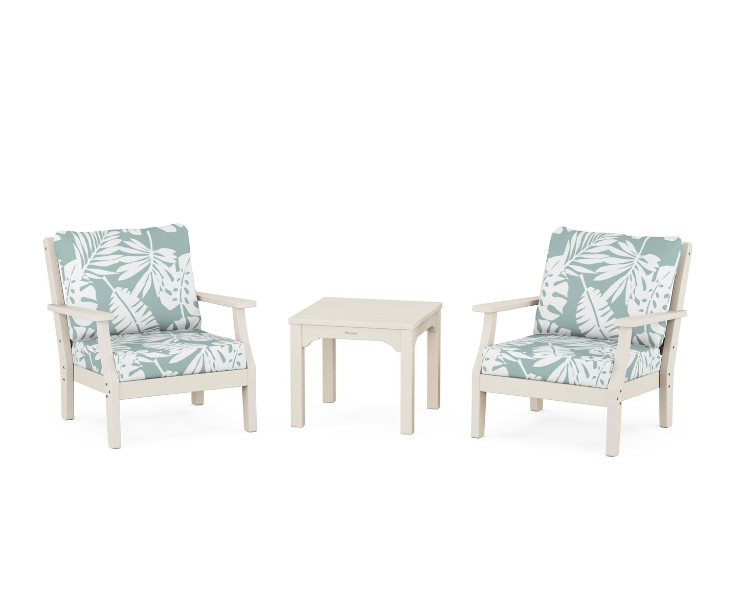 Chinoiserie 3-Piece Deep Seating Set