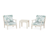 Chinoiserie 3-Piece Deep Seating Set