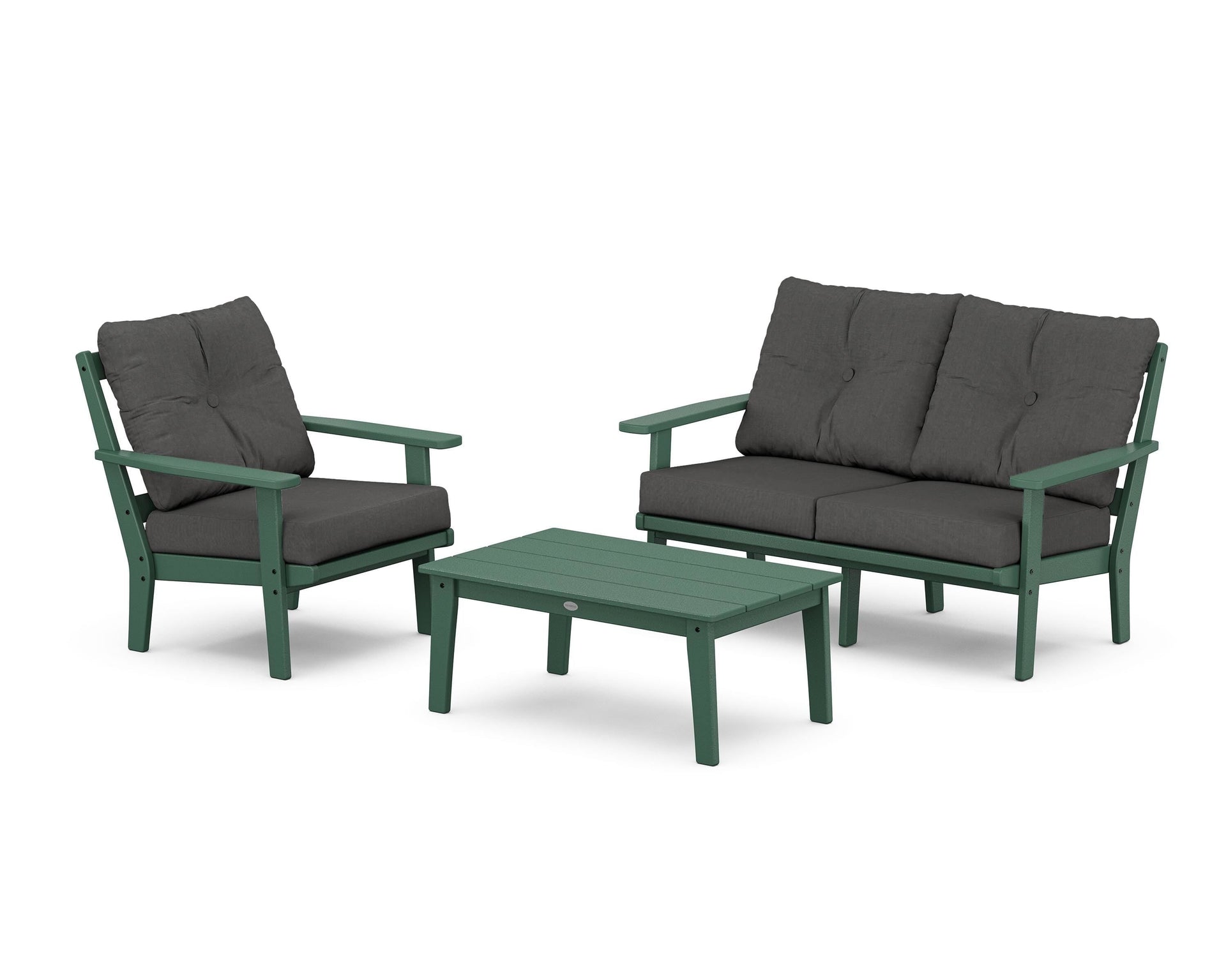 Oxford 3-Piece Deep Seating Set with Loveseat