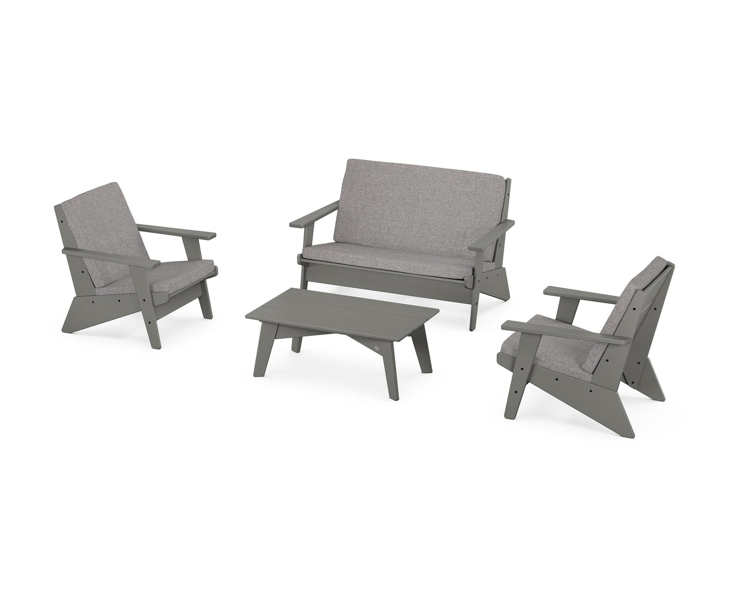 Riviera Modern Lounge 4-Piece Set