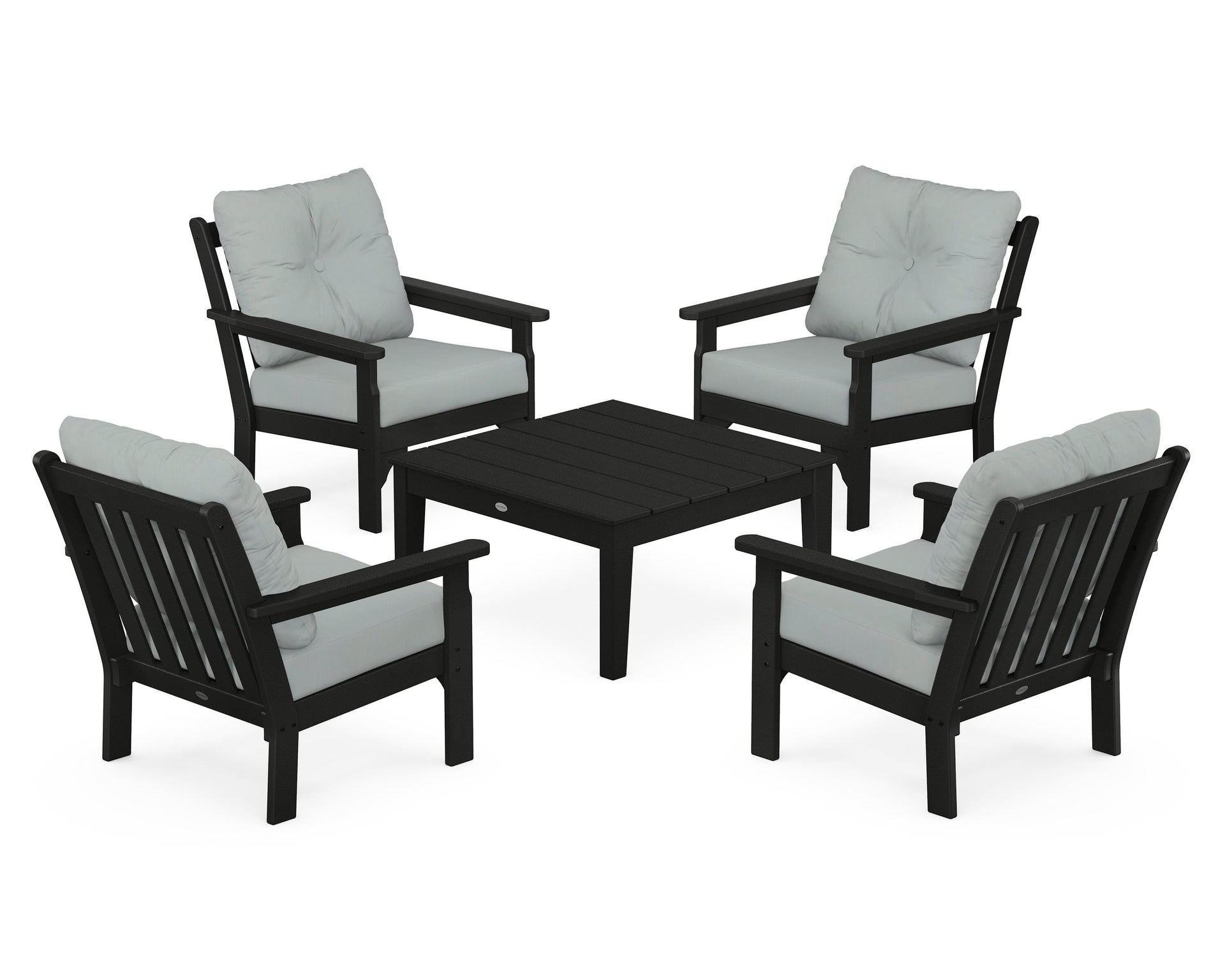 Vineyard 5-Piece Deep Seating Conversation Set