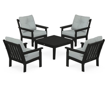 Vineyard 5-Piece Deep Seating Conversation Set