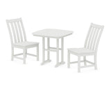Vineyard Side Chair 3-Piece Dining Set