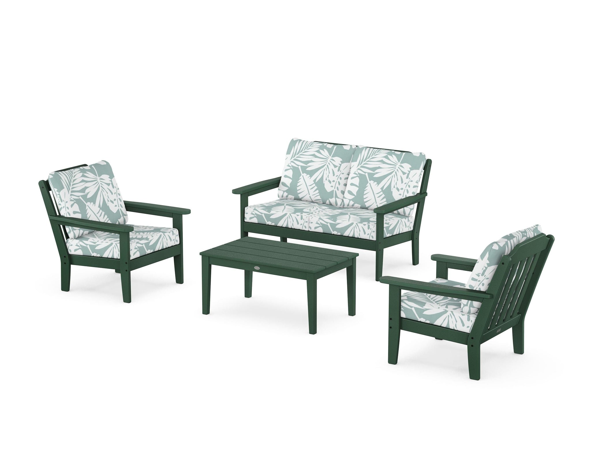 Cottage 4-Piece Deep Seating Set with Loveseat