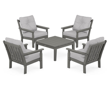 Vineyard 5-Piece Deep Seating Conversation Set