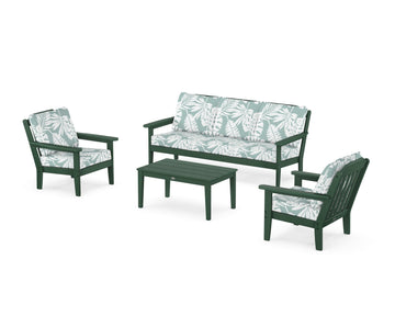 Cottage 4-Piece Deep Seating Set with Sofa