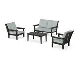 Chippendale 4-Piece Deep Seating Set with Loveseat