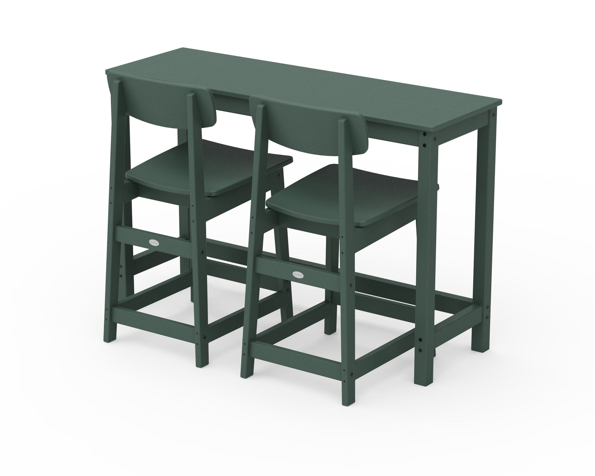 Modern Studio Urban Counter Chair 3-Piece Balcony Set