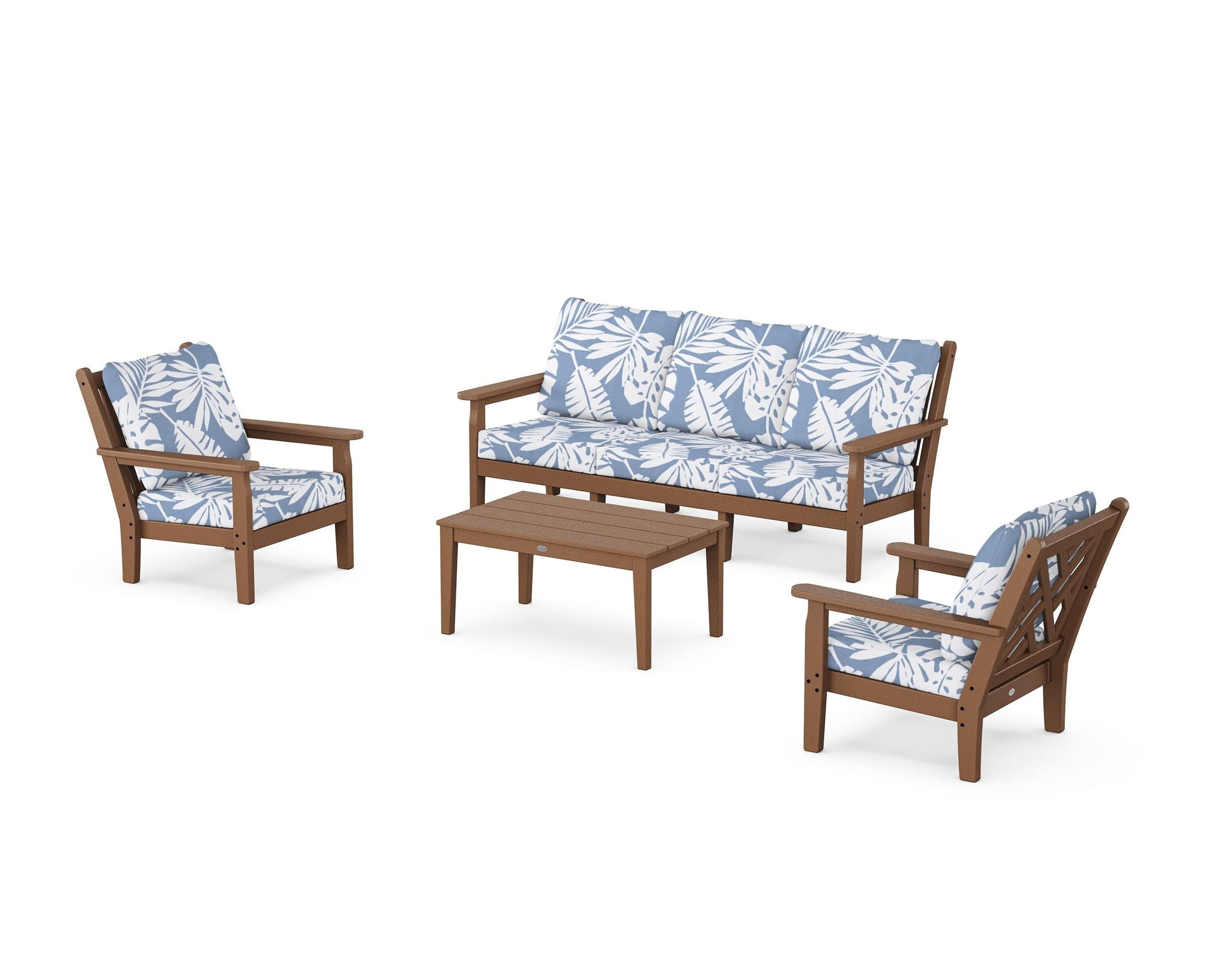 Chippendale 4-Piece Deep Seating Set with Sofa