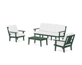 Prairie 4-Piece Deep Seating Set with Sofa