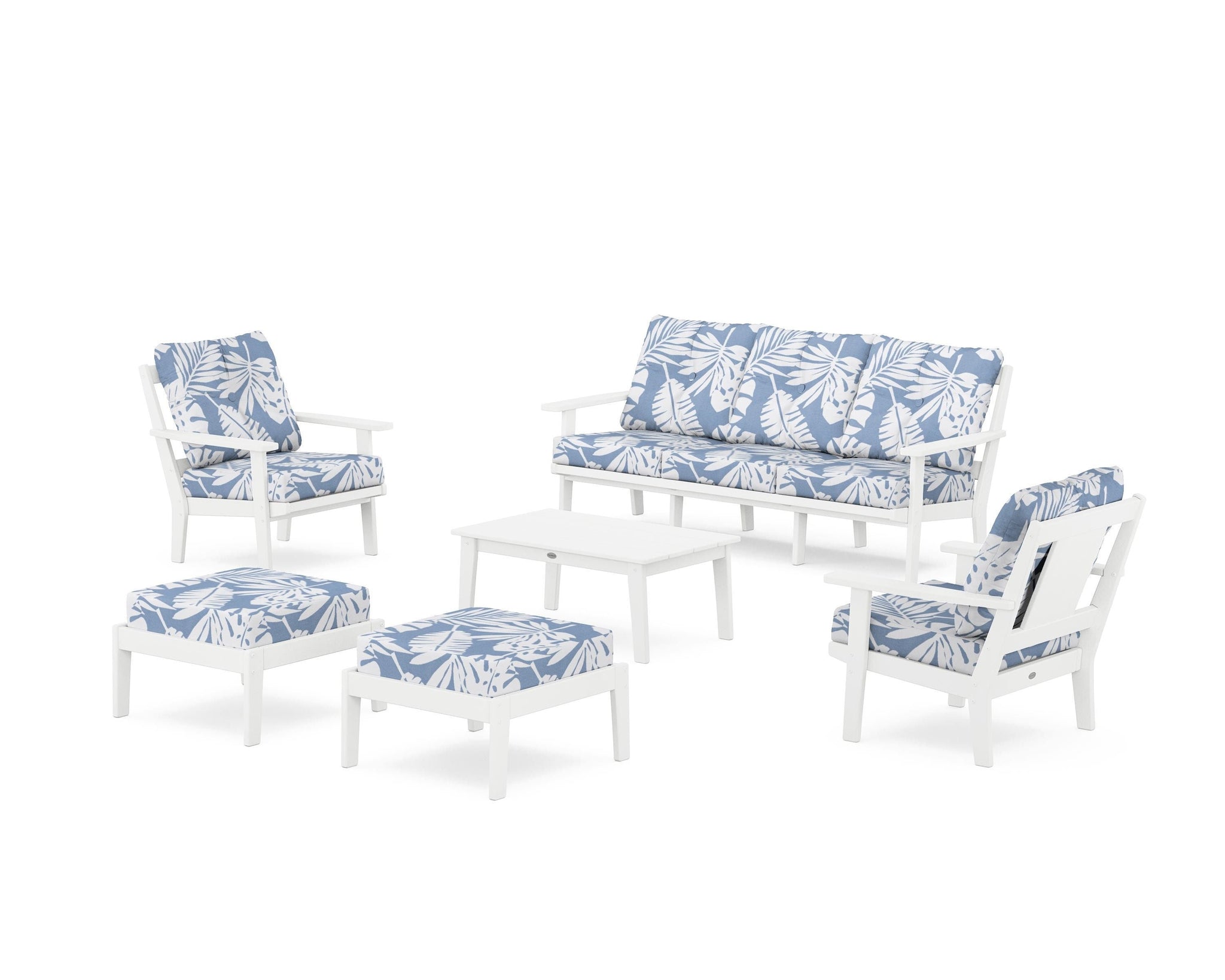 Prairie 6-Piece Lounge Sofa Set