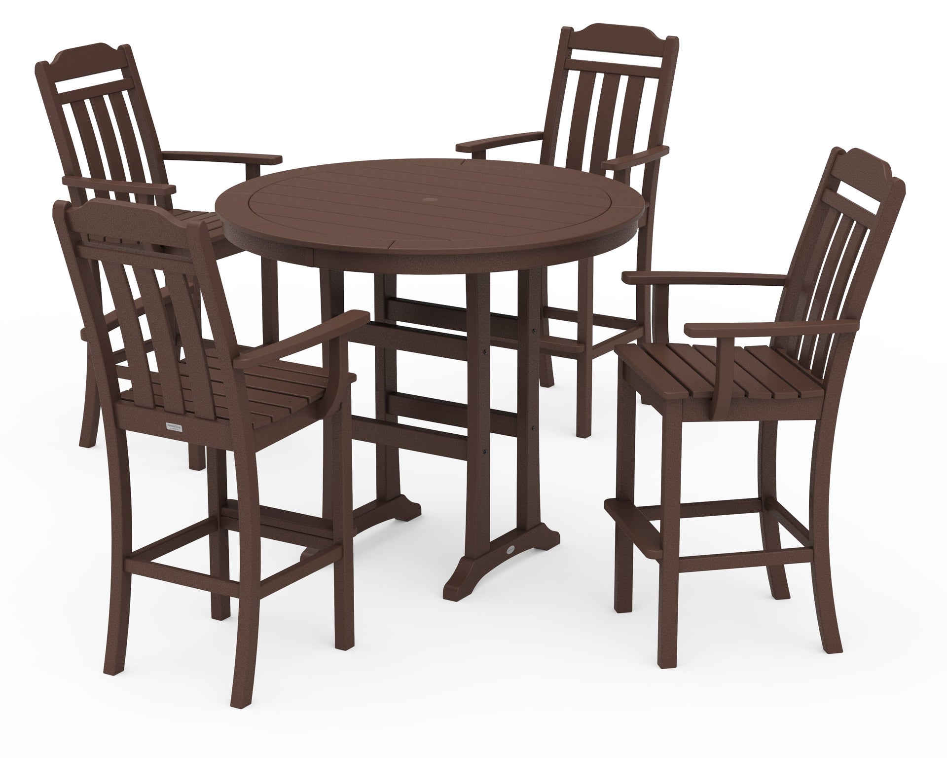 Cottage 5-Piece Round Bar Set
