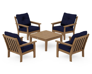 Vineyard 5-Piece Deep Seating Conversation Set