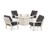 Oxford 5-Piece Deep Seating Set with Fire Pit Table