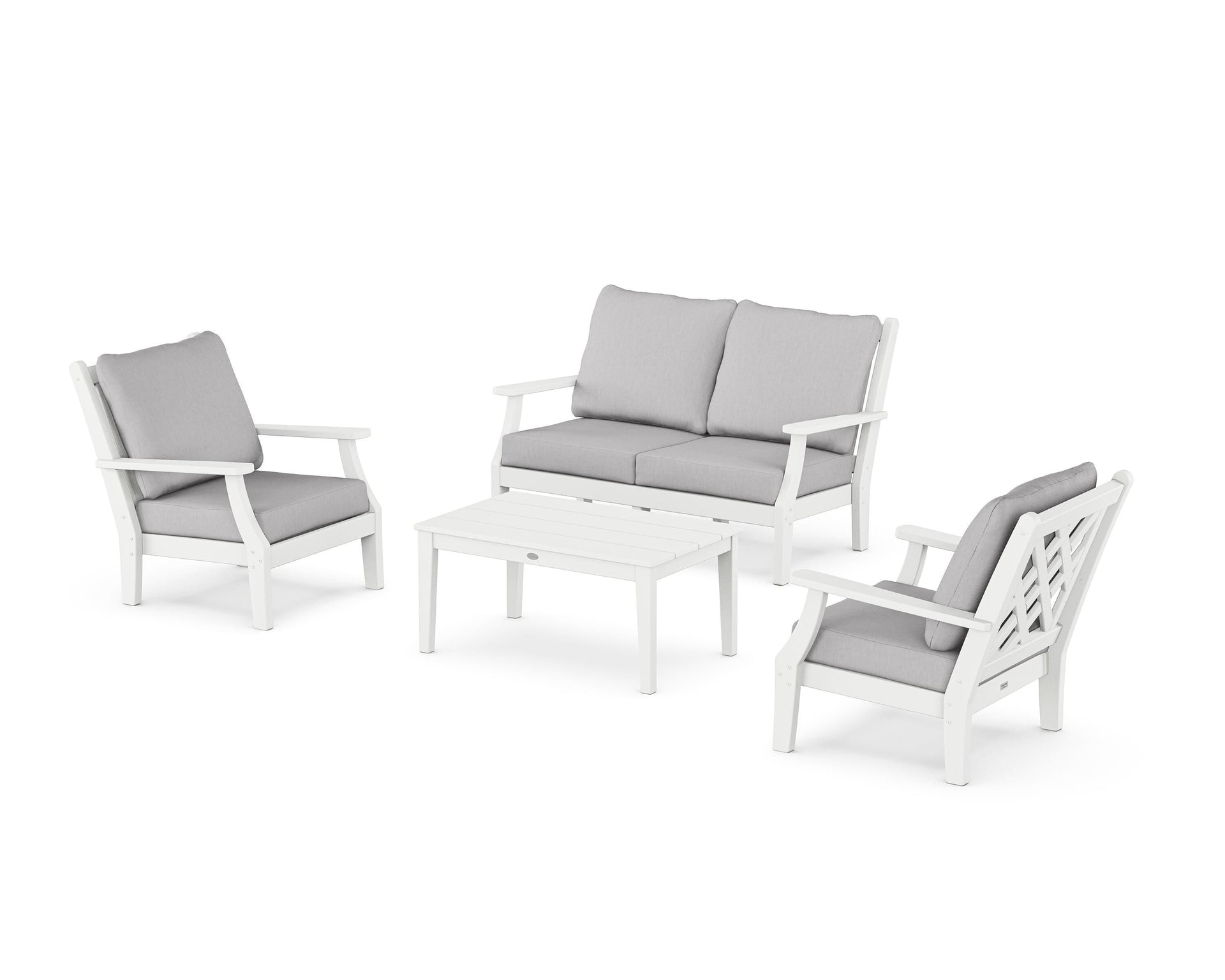 Wovendale 4-Piece Deep Seating Set with Loveseat