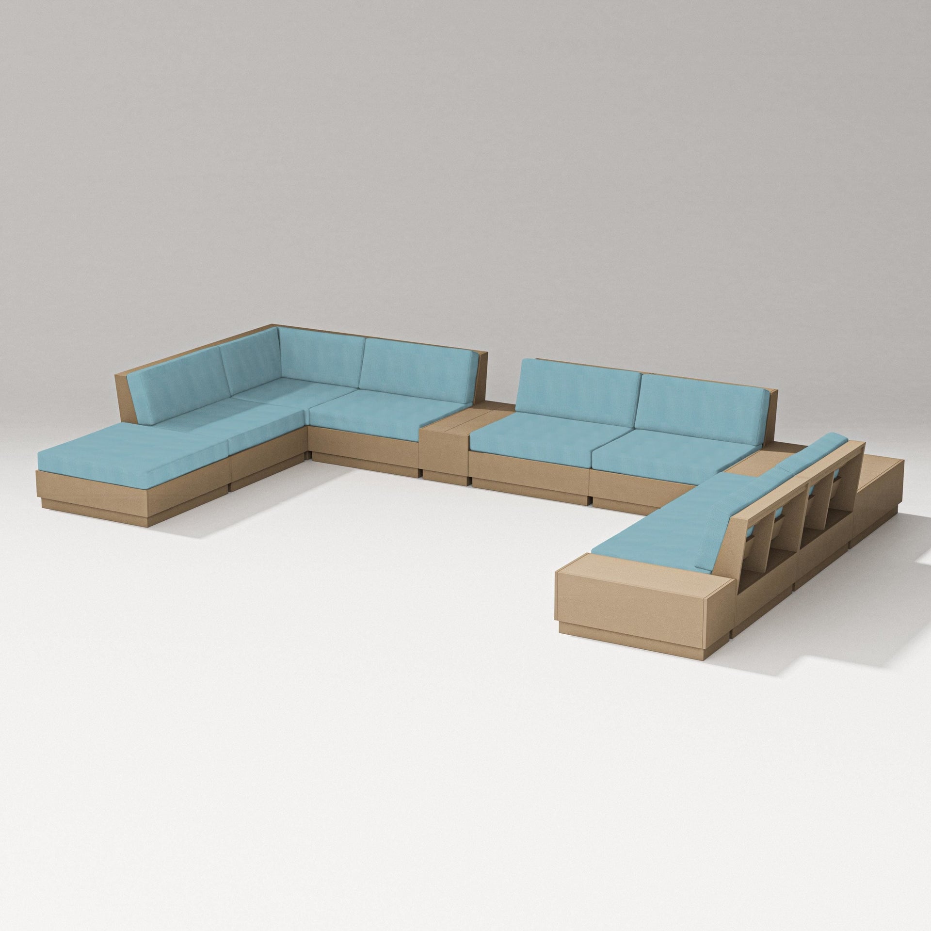 Elevate 11-Piece Conversation Sectional Set