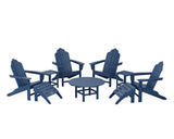 Long Island Adirondack 9-Piece Conversation Group