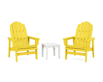 3-Piece Vineyard Grand Upright Adirondack Set